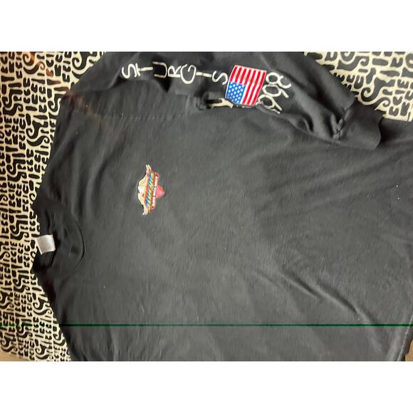 Vintage Harley Davidson biker black T-shirt, 90s - Picture 3 of 4